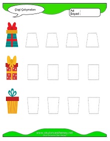 Çizgi Çalışma Sayfaları